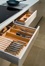 Leicht offers several beautiful cutlery tray options.